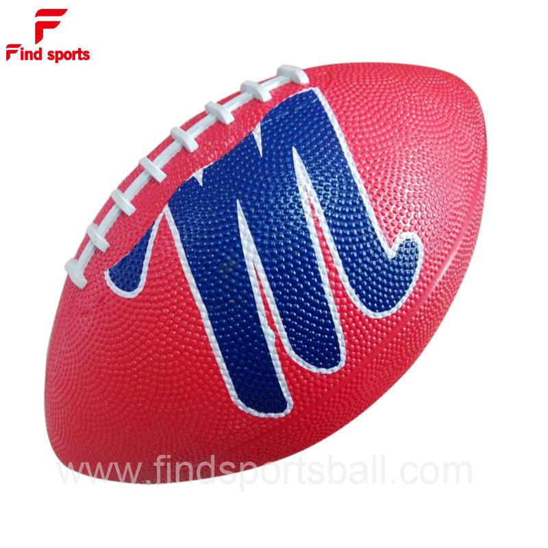 rubber football size 6
