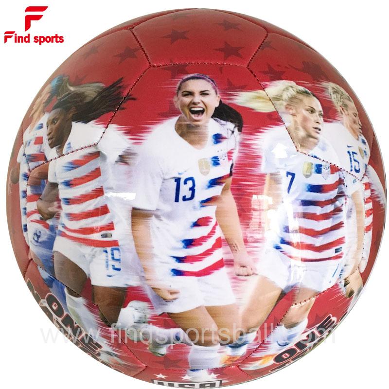 country team player Soccer Ball size 5 with butyl bladder