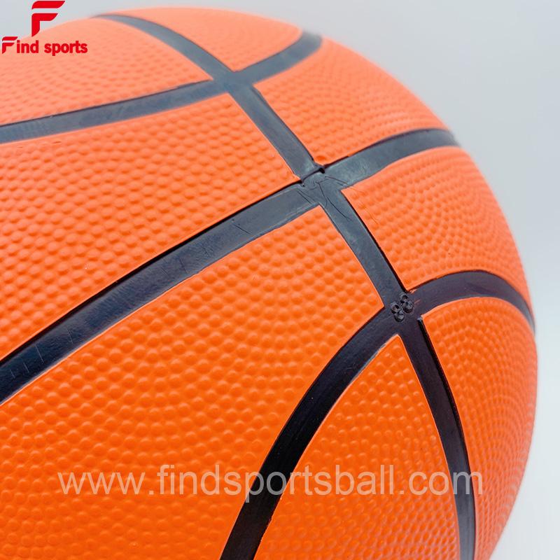 wholesale standard size 7 6 5 3 2 1rubber basketball ball pelotas de basketball for training