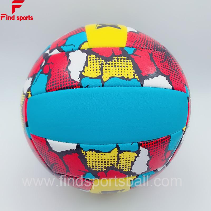 PVC high quality beach volleyball size 5 for promotion gift toys
