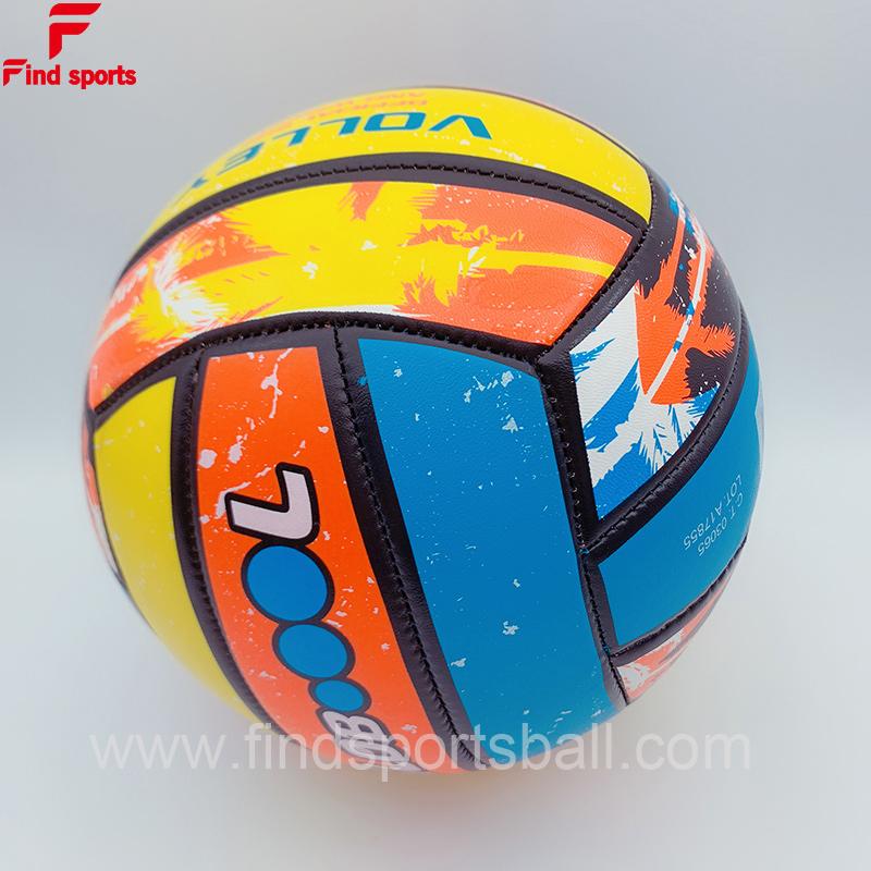 silk printing official size 5 volleyball for training from BSCI factory