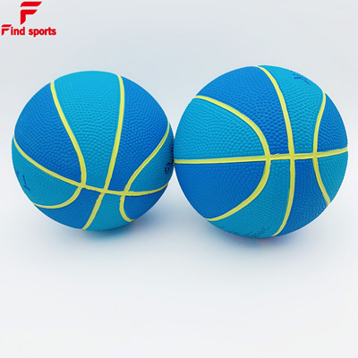 blue basket ball wholesale standard size 7 6 5 3 2 1 rubber basketball ball pelotas de basketball for toys