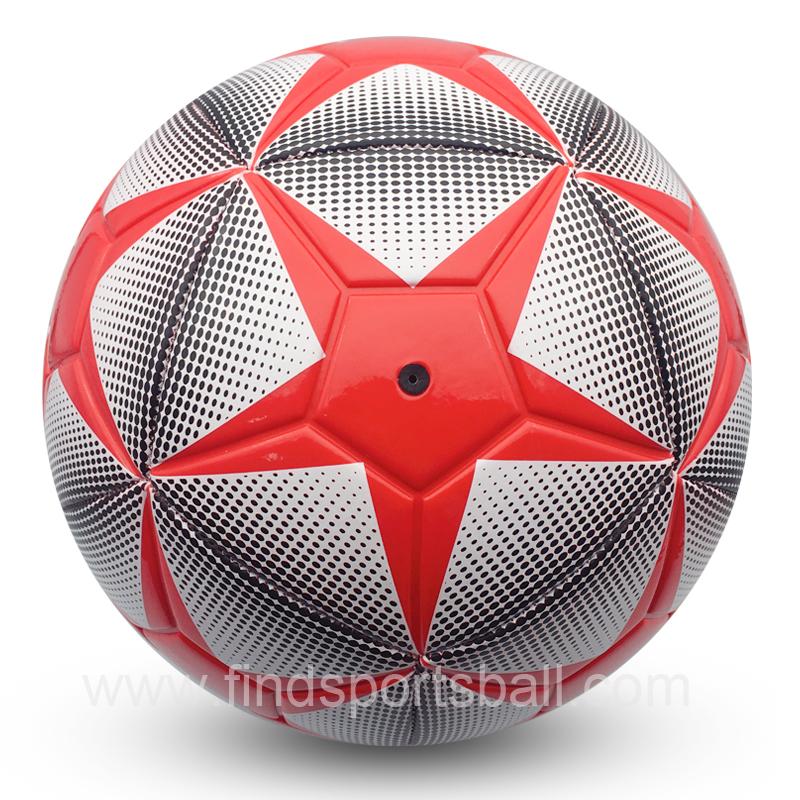 12 panels PU high quality soccer ball size 5