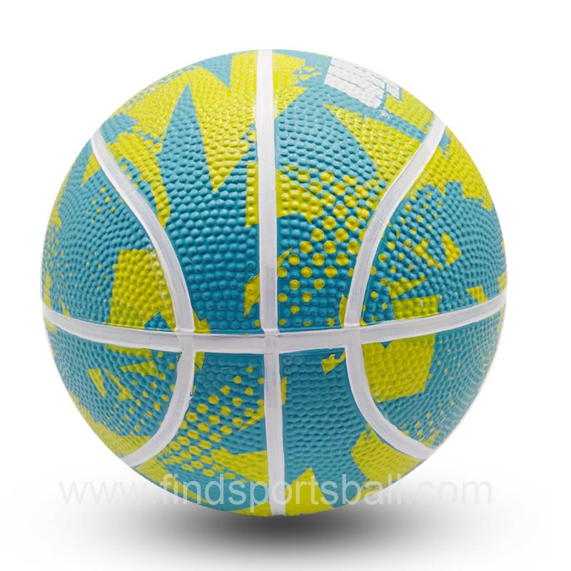 full printing basketball with logo