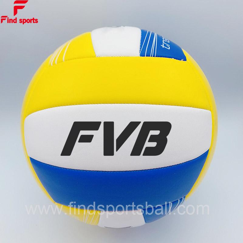 custom logo volleyball size 5 for beach playing and promotion