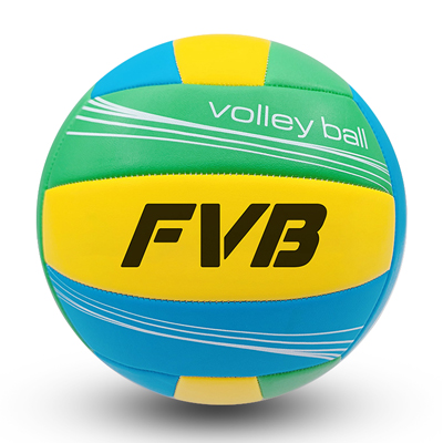 custom logo volleyball size 5 for beach playing and promotion