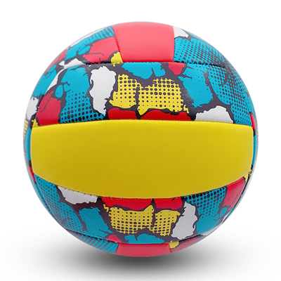 PVC high quality beach volleyball size 5 for promotion gift toys